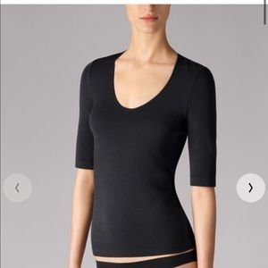 Wolford Black Shirt size small